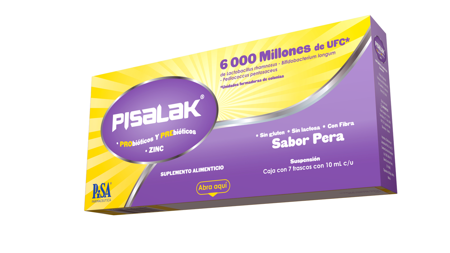Pisalak Probióticos con 6 Billones UFC 7 unidades