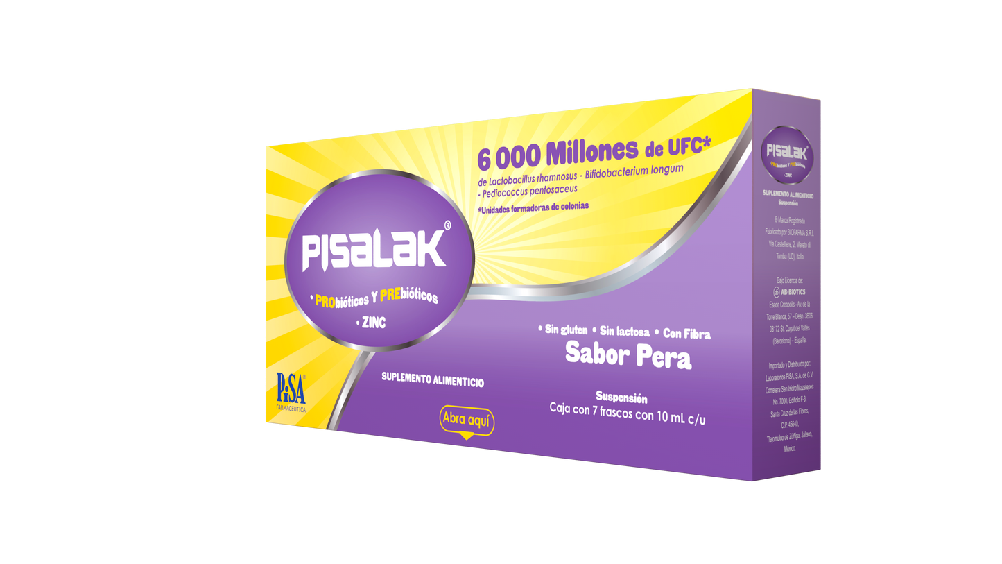 Pisalak Probióticos con 6 Billones UFC 7 unidades